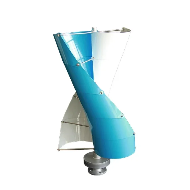 Aluminium Alloy Blades Home Use 500W 12V 24V 48V Vertical Wind Generator Wind Turbine Vertical