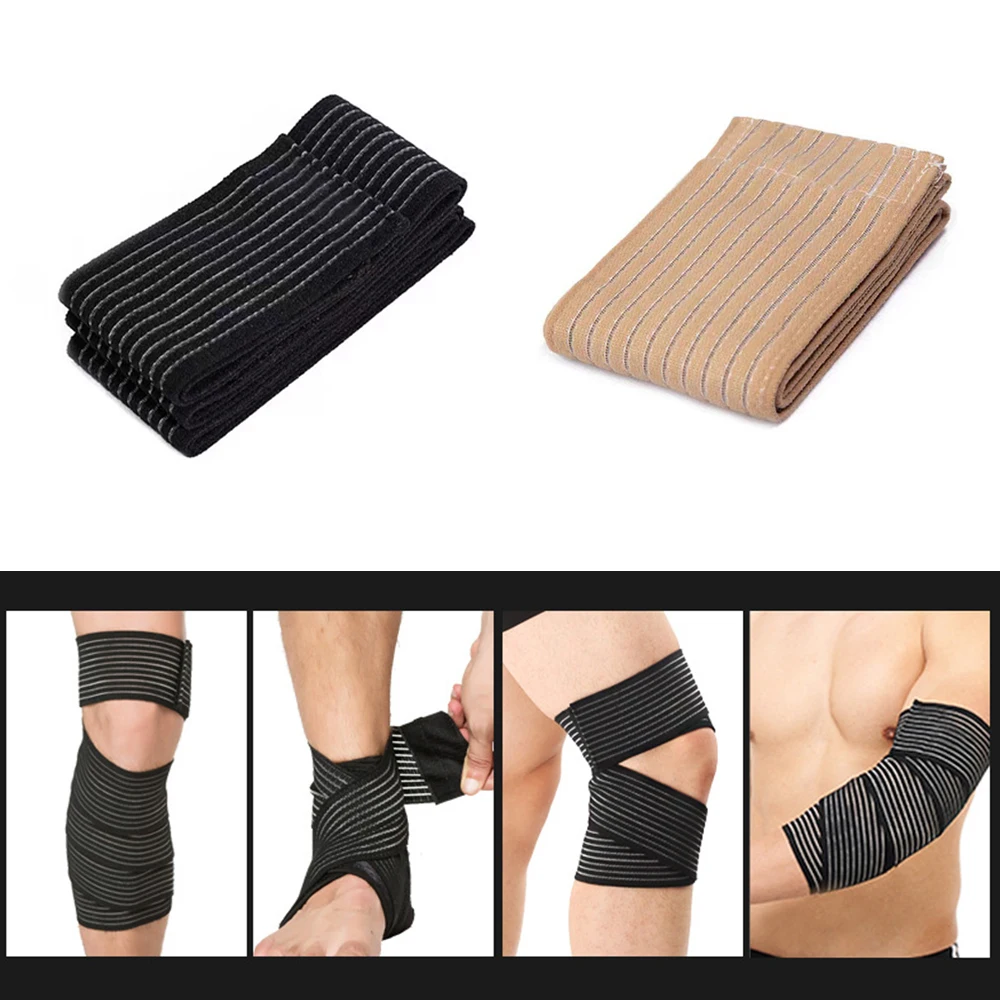 Compression Knee Pad Joint Tape Knee Gym Elast Bandag Sport Knee Bandage Tape Crossfit Protective Elastic Arthritis Support Tape