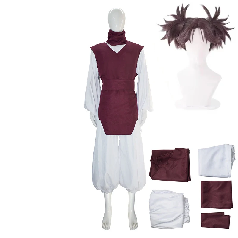 

Choso Cosplay Jujutsu Kaisen Cosplay Costume Top+Vest+Pants Uniform Wig Outfit for Women Men Halloween Party Clothes