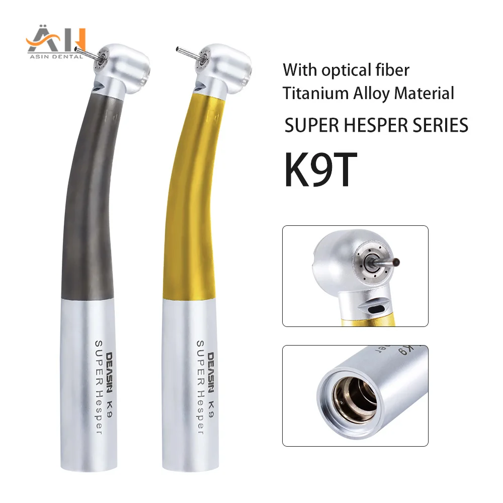 

High Speed Air Turbine Dental Optical Handpiece Torque Head Drill 4 Water Spray fit for KaVo 2/4/6 Holes dentista equipment