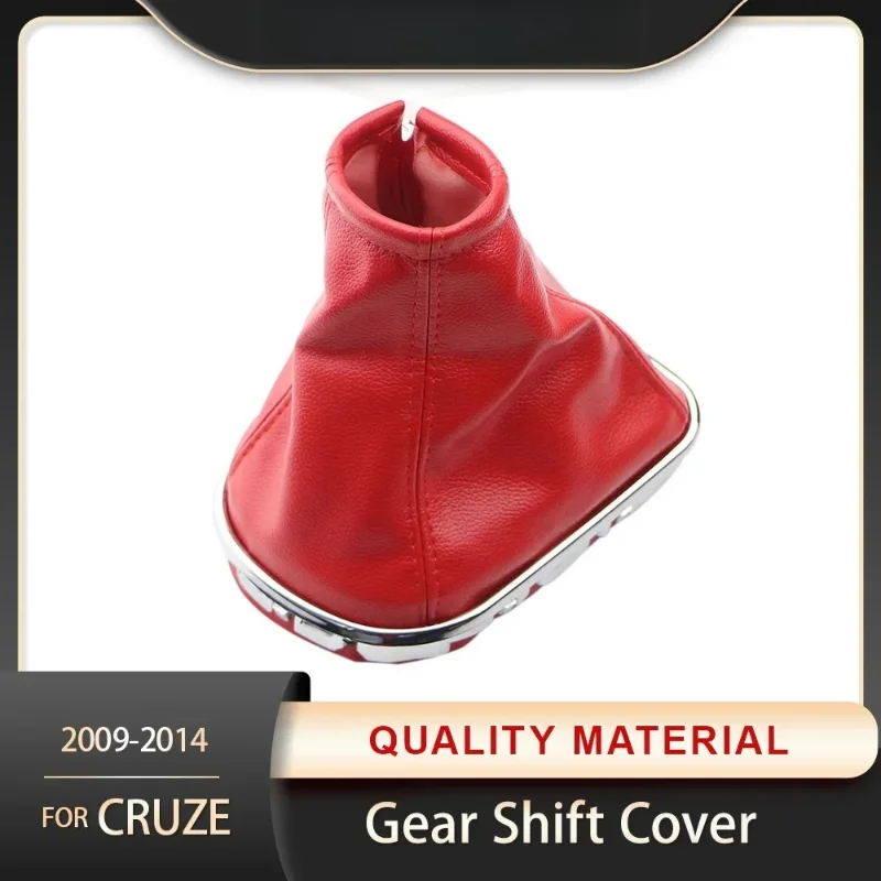 for Chevrolet Cruze 2009 - 2014 Gear Collars Leather Protector Accessories Gear Shift Gaiter Boot Cover view 6