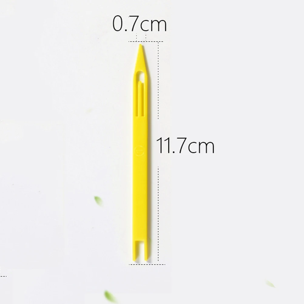

30Pcs Net Knitting Shuttles Professional Plastic Fishing Net Repair Needle Smooth Running Sewing Accessories Knitting Shuttles