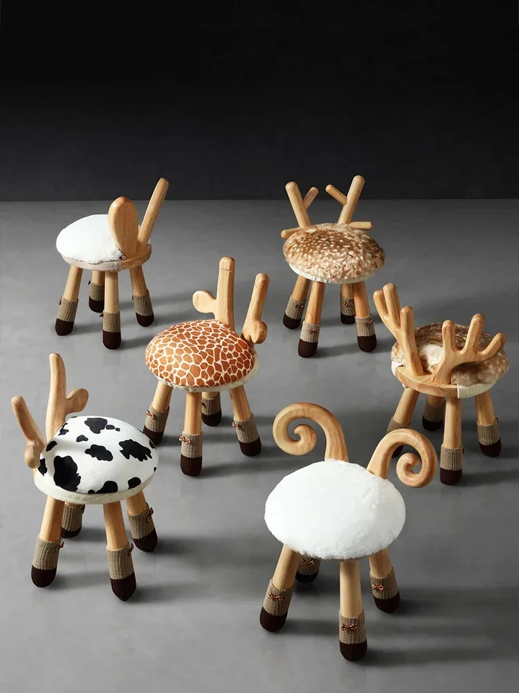 ~Bench Kindergarten Personalized Toy Table Chair Simple Cartoon Children Small Low Stool