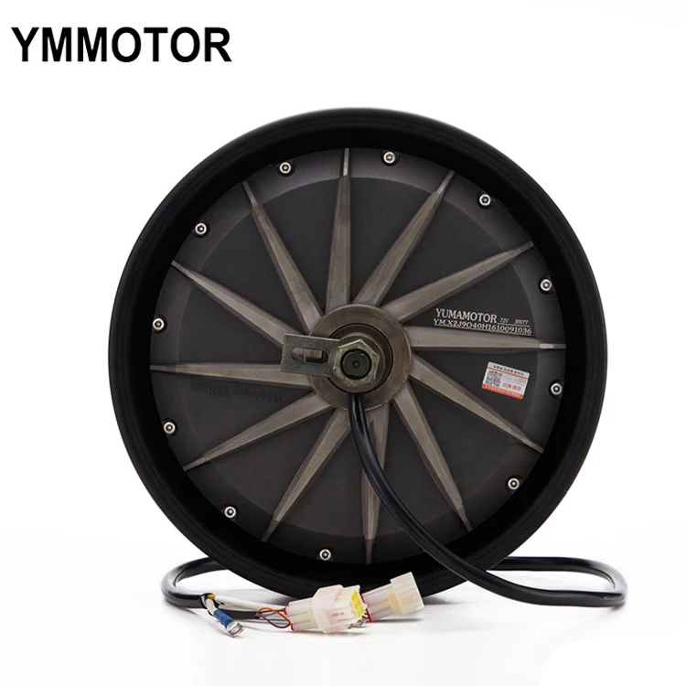 YMMOTOR 12 Inch 1000W-3000W 72V Fast Speed High Torque Hub Motor