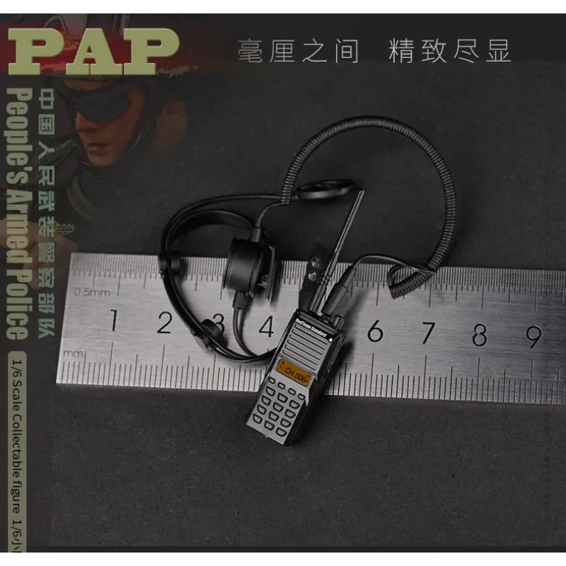 Ensemble de vêtements de soldat de Police chinois WU en microplastique, Mission de la paix, échelle 1/6, modèle militaire pour corps de figurines de jouets de 12 pouces