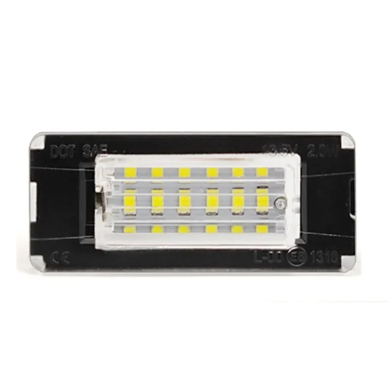 R56 R57 R58 R59 المدمج في CAN-bus المقاوم خطأ الحرة مقاوم للماء 6000K الأبيض 2 قطعة أضواء LED لوحة ترخيص ضوء لميني كوبر