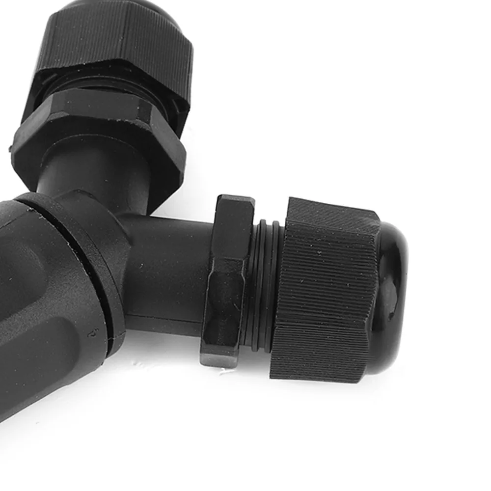 

IP68 Waterproof Cable Connector LED 3 Way 3 Core Y Type Wire Plug 16A/500V Tee Junction Box Electrical Accessories