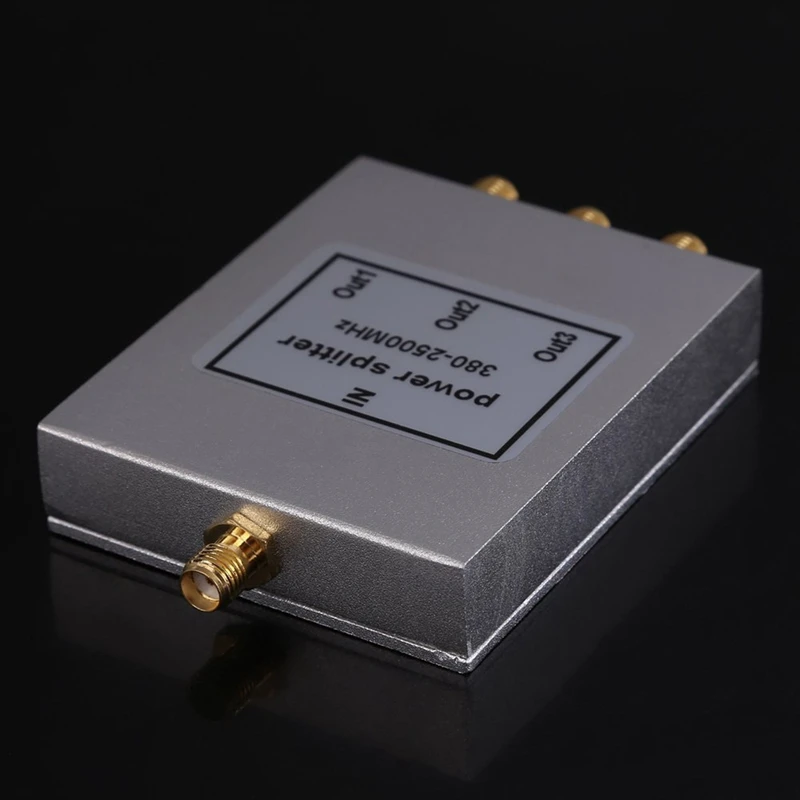 

A003 3 Way SMA Power Splitter 380Mhz-2500Mhz,SMA Female Power Divider Signal Cable Splitter Female Divider