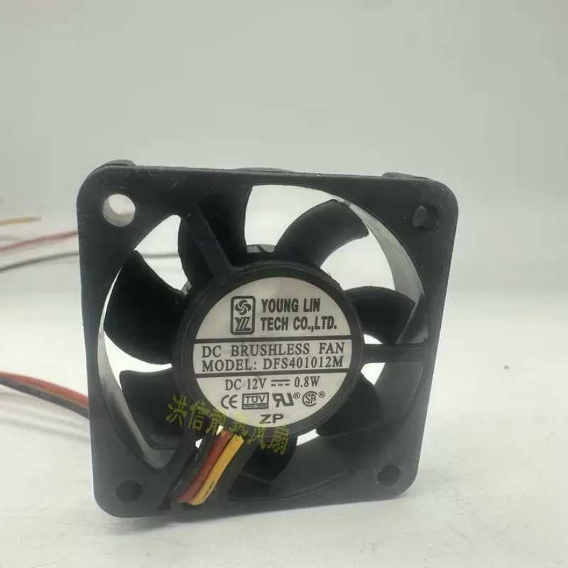 

Young Lin DFS401012M DC 12V 0.8W 40x40x10mm 3-Wire Server Cooling Fan