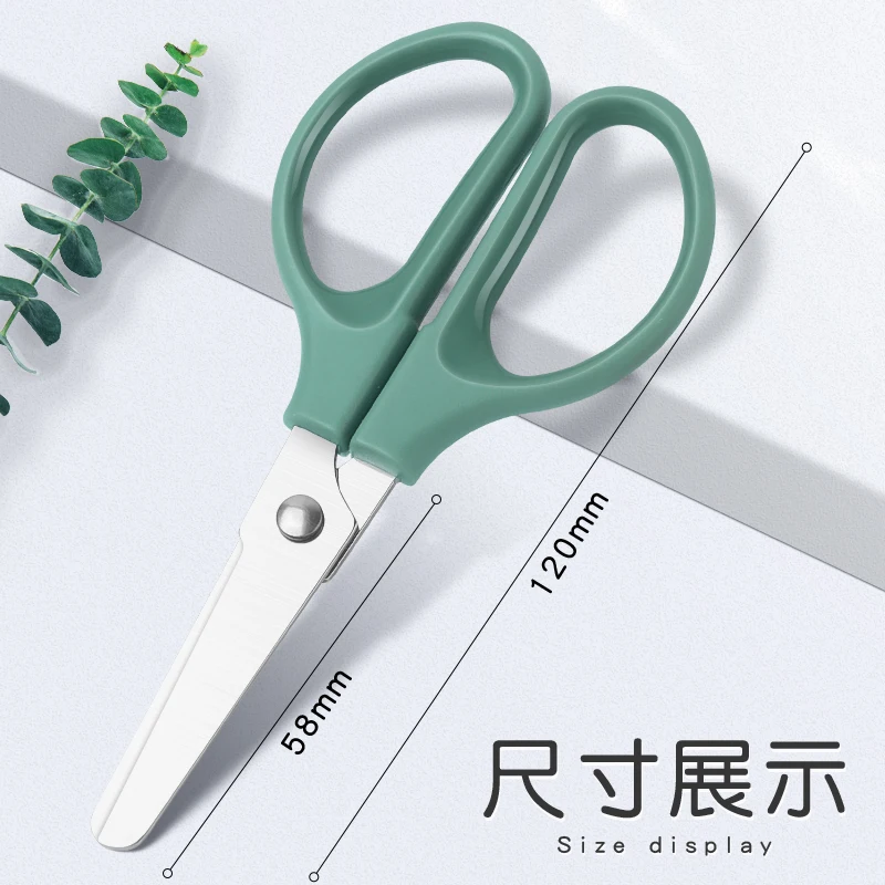 مقص M&G للأطفال، مقص حرفي آمن غير معبأ سريع للحرف اليدوية والاستخدام المكتبي #5