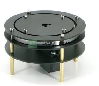 

2D Electric Pan Tilt with Bearing 20kg High Torque Servo Optional with One/two Degrees of Freedom Rotation DIY Kit