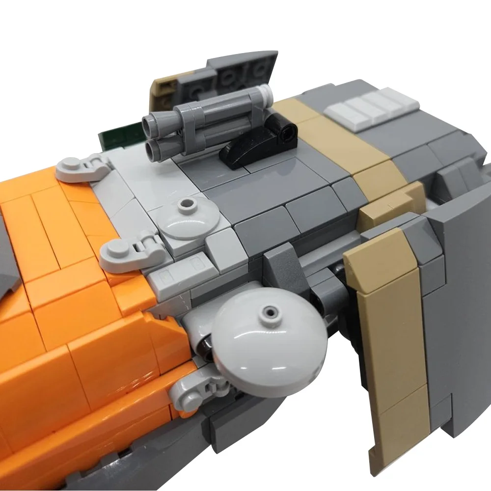 MOC ゲームエクスプローラー 1 ビルディングブロック AV-22 スズメハゲレンガ TDMmoccreations 戦争追放イナゴおもちゃ子供のためのギフト