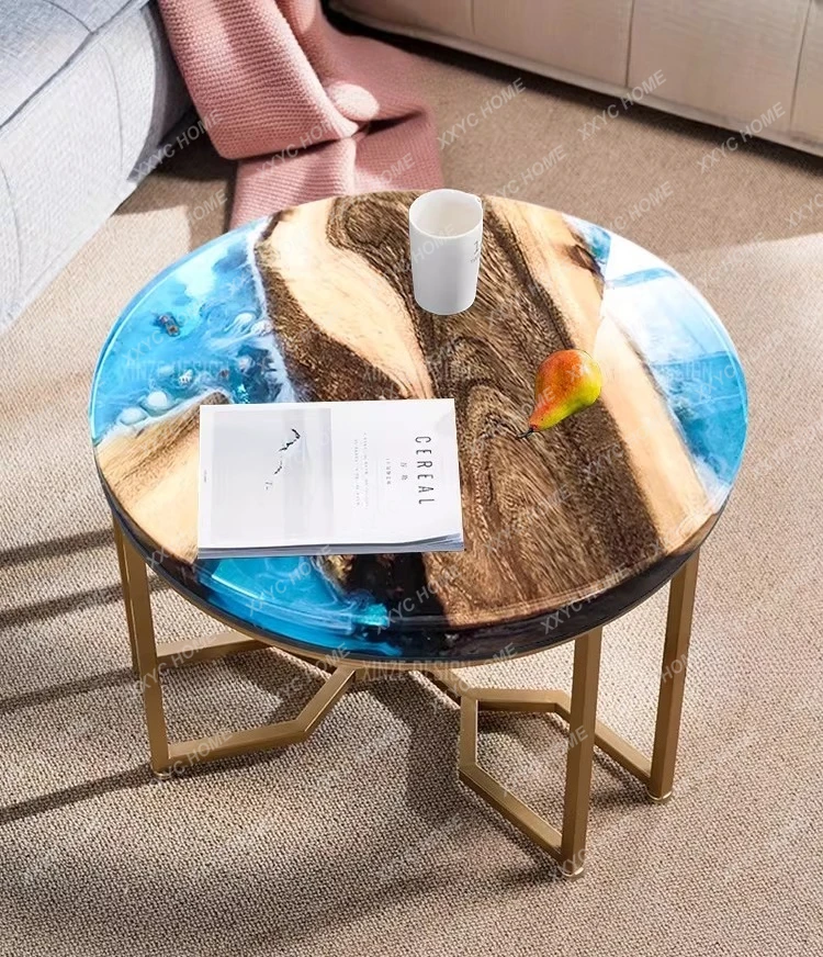Resin Art Coffee Table - Mesa de comedor de arte creativo