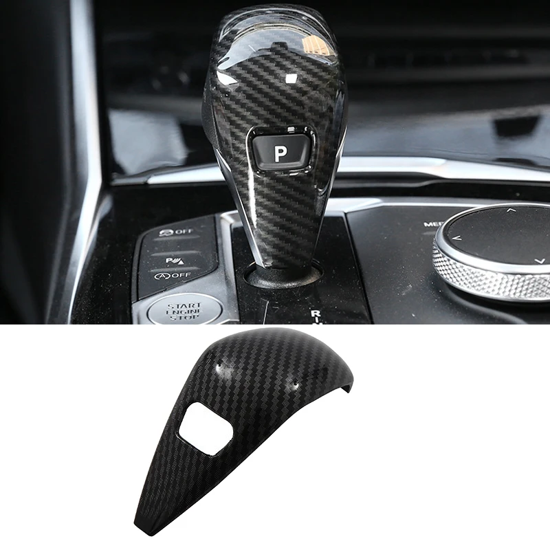 Car Gear Shift Head Protective Cover ABS Trim Sticker For BMW 1 3 4 Series F40 G20 G22 2020 2021 2022 2023