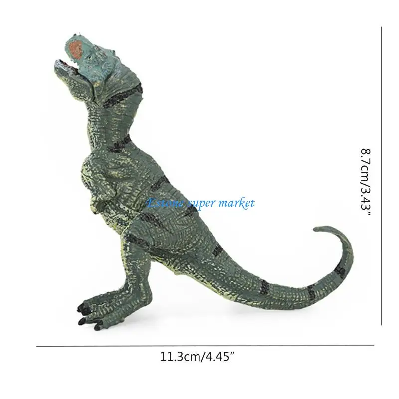 090B เด็ก Jurassic Tyrannosaurus ไดโนเสาร์ฟาร์ม/Jungle Interactive แบบพกพาของเล่น