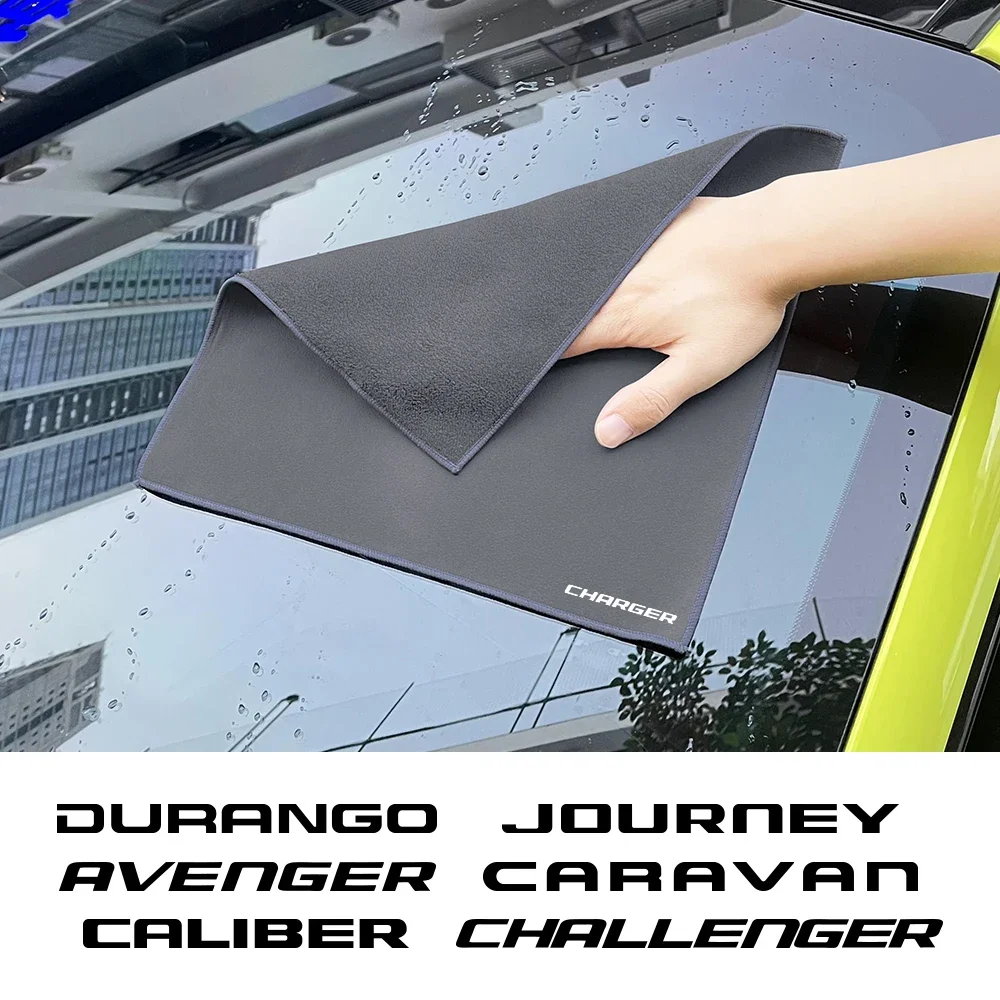 Car Wash Towel Drying Cloth Car Accessories For Dodge Ram 1500 2019 Journey Nitro Caravan Caliber Challenger Srt Grand Caravan