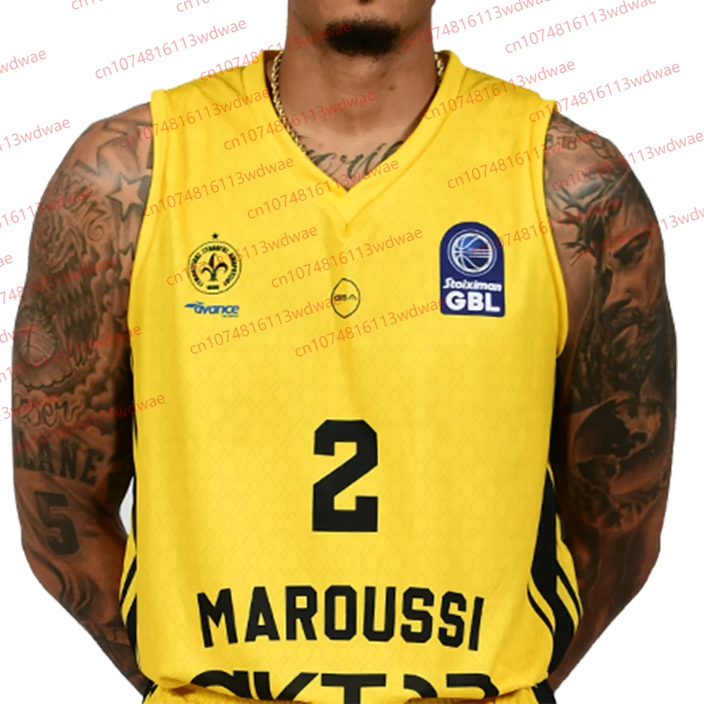 2025 كرة السلة اليونانية جيرسي سريعة الجافة طقم جيرسي رياضيАКСПСБТСБТСВАС 16 كرة السلة جيرسي
