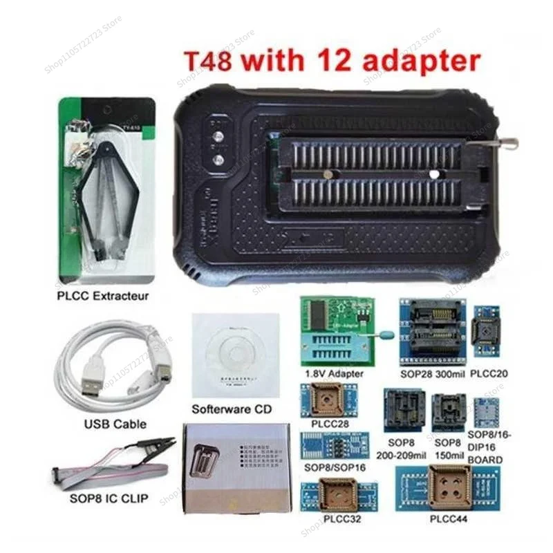 For T48 TL866 Universal Programmer, Notebook, Car Main Board Flash Bios Burning
