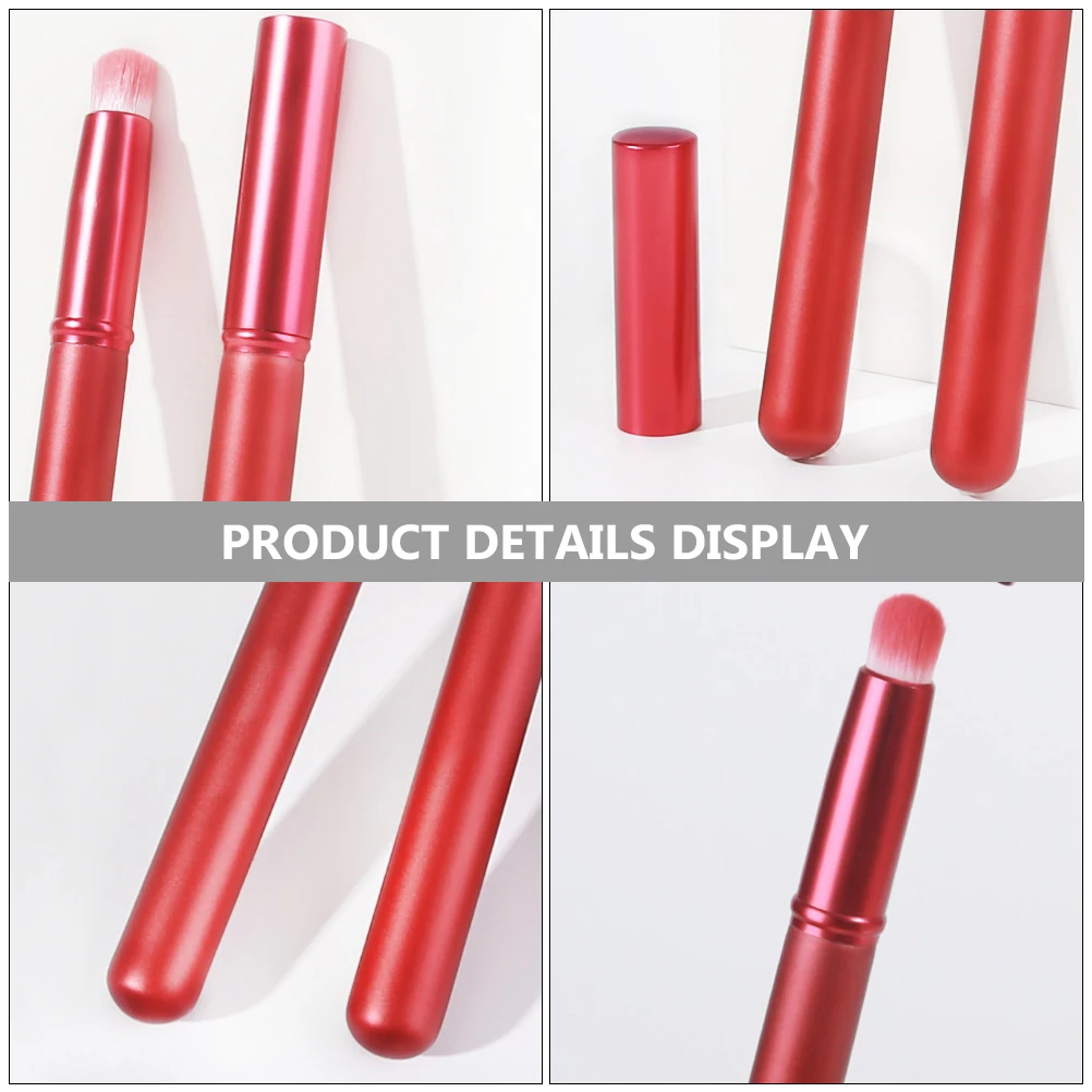فرشاة الشفاه للنساء، أداة توزيع أحمر الشفاه، أداة مكياج خافي عيوب البشرة، فرشاة ناعمة، ملحقات التجميل الأنثوية