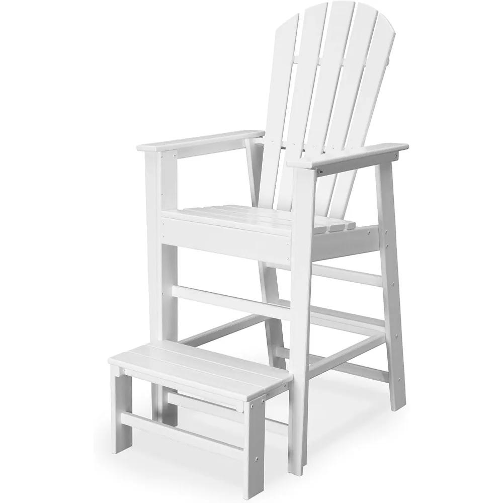 

POLYWOOD SBL30WH Стул спасателя южного пляжа, белый