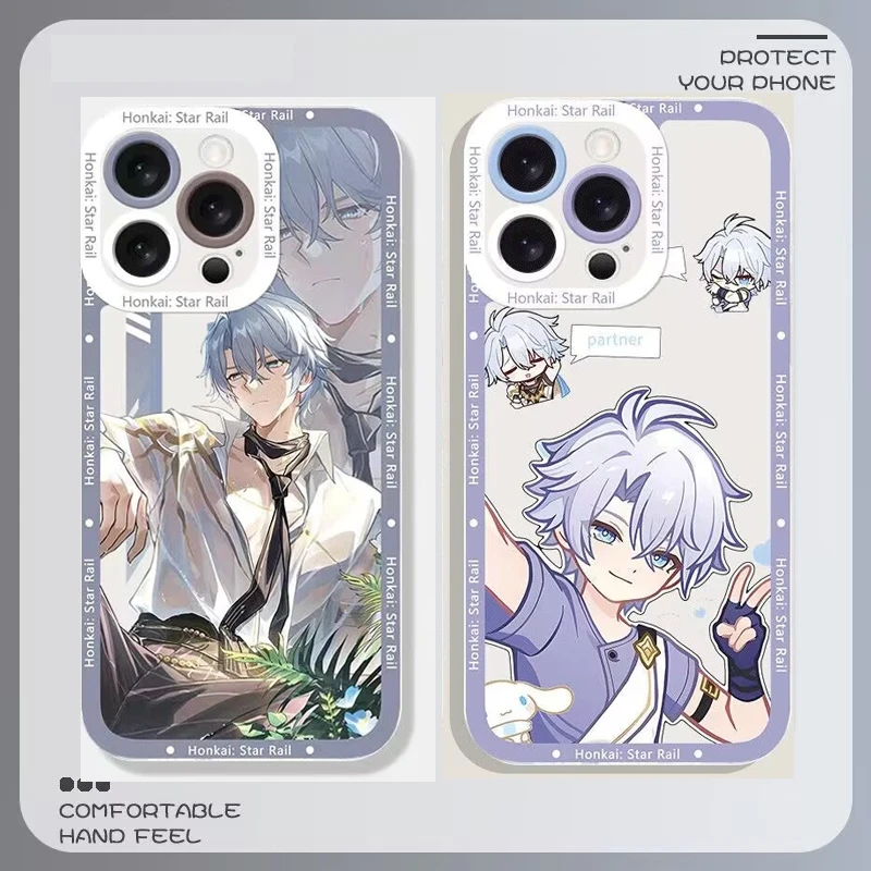 Casing Honkai Star Rail Phainon untuk Vivo Y16 Y03 Y17S Y19S Y04 Y03 Y29 Y100 Y17 Y20 Y15 Y27 Y28 Y35 Y36 Y02 Y22S Sampul Bening Lembut