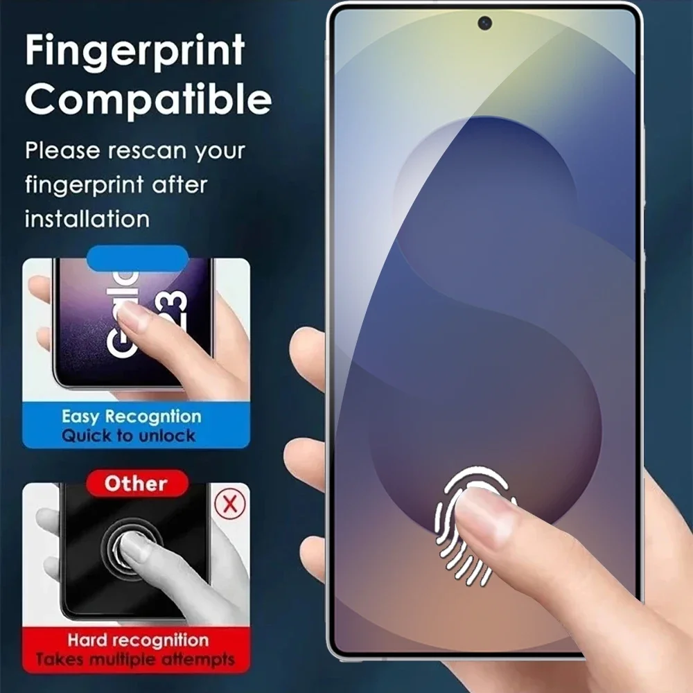 3PCS Dust-Free Oleophobic Coating Glass Screen Protector For Samsung Galaxy S26 Ultra Plus Unlock Tempered Glass For Samsung S26 image 4