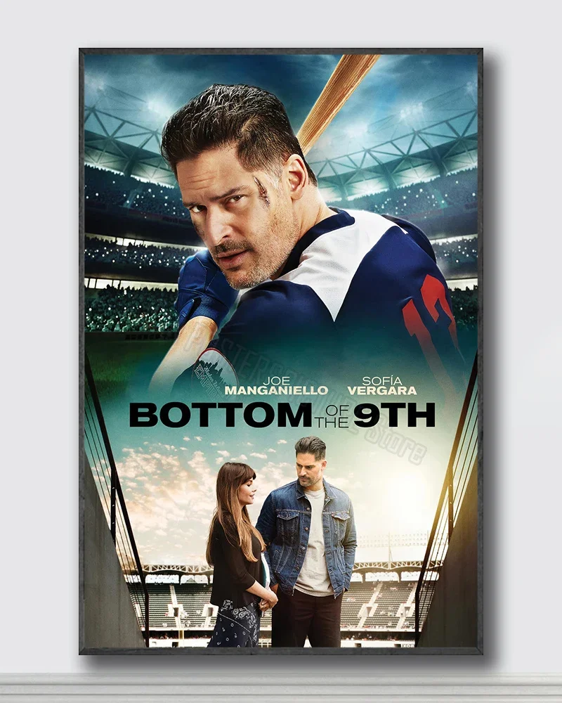 NJ027 Bottom of the 9th Movie 1 Silk Posters and Prints wall art  Art Poster Home Decor