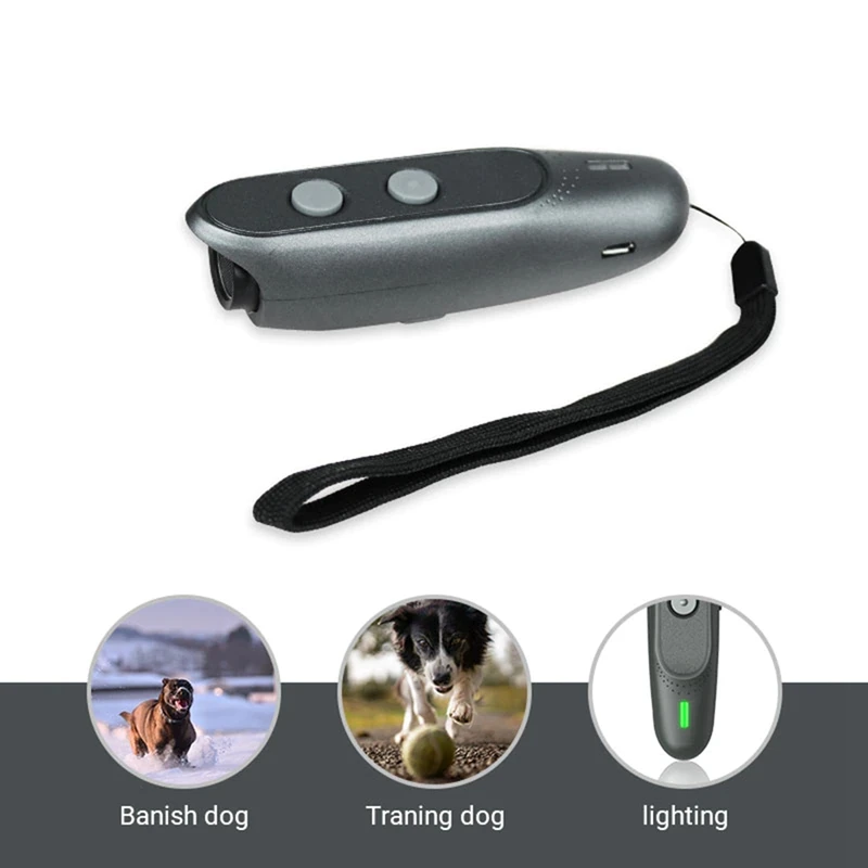 New Newest Anti-Barking Stop Bark Collar Ultrasonic Dog Training Repeller Dog Pet Training Device