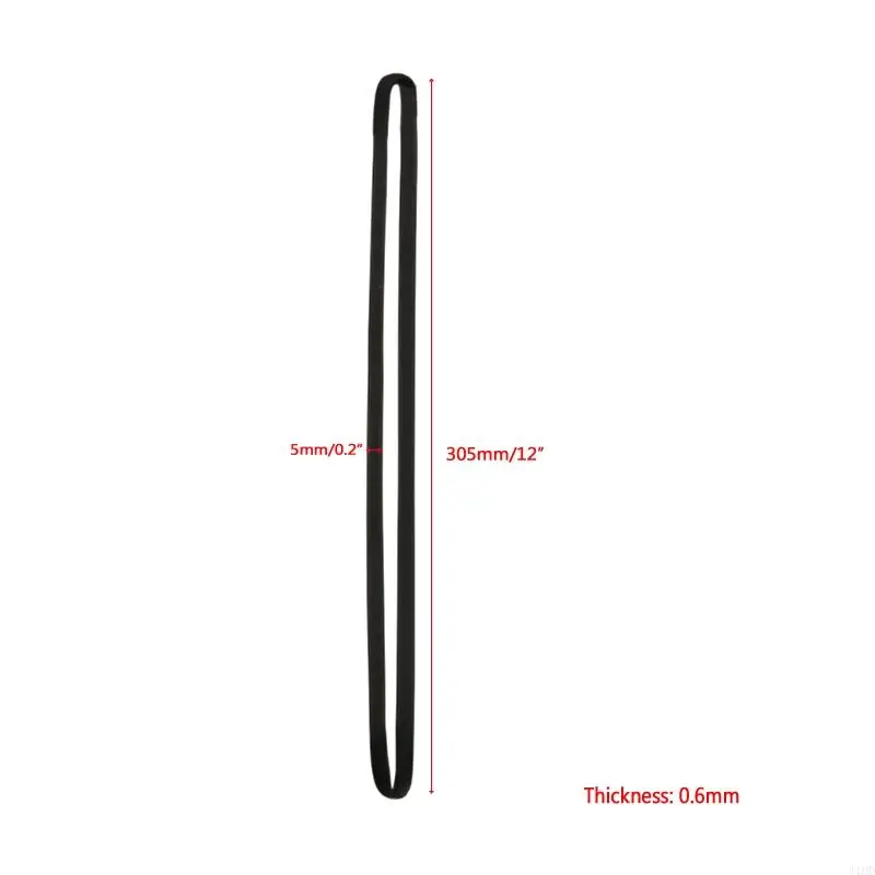 J1HD 2 шт. для винилового проигрывателя сменный резиновый ремень 627 мм x 4 мм x 0,6 мм, ремень для проигрывателя виниловых