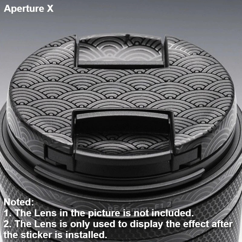 لكانون RF 45 مللي متر F1.2 STM عدسة ملصق RF45F1.2 التفاف غطاء لكانون RF45F1.2 STM عدسة الجلد الواقي 45 1.2 #3
