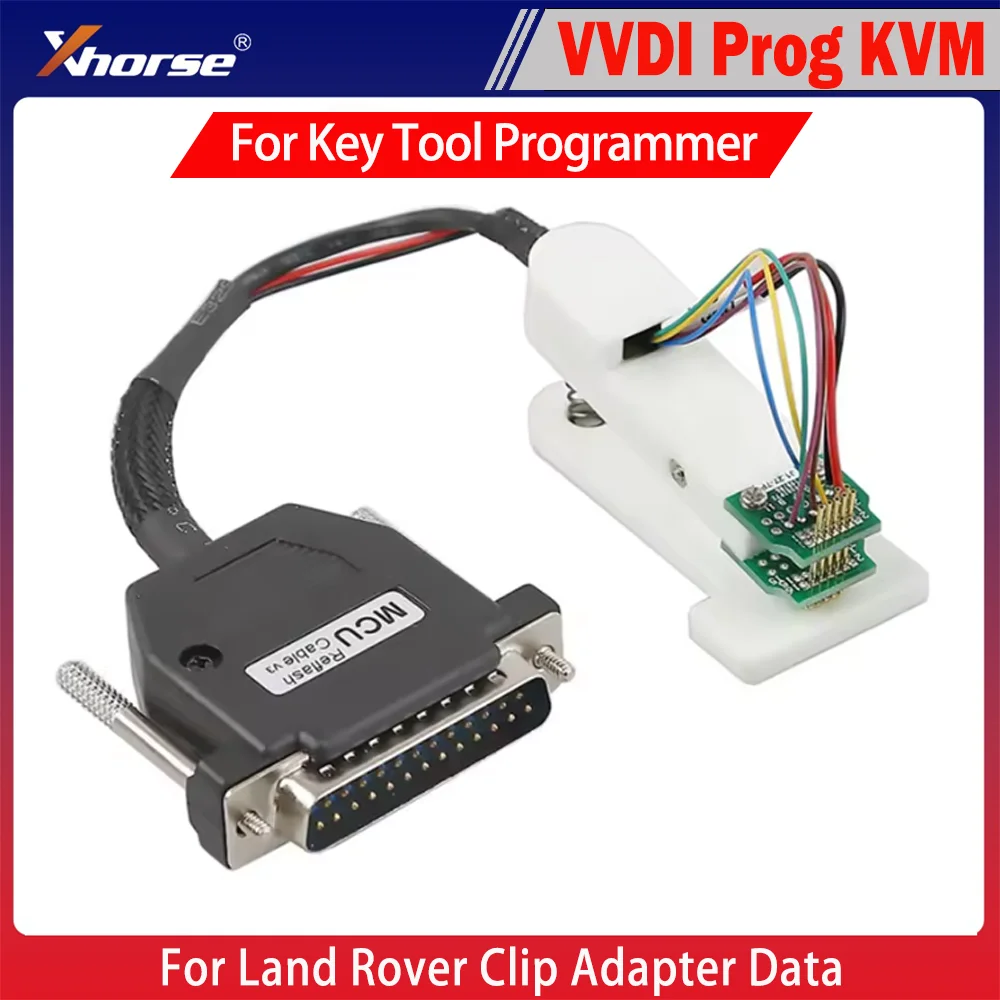 Xhorse VVDI Prog KVM For Land Rover Clip Adapter Data For Key Tool Programmer Without Soldering