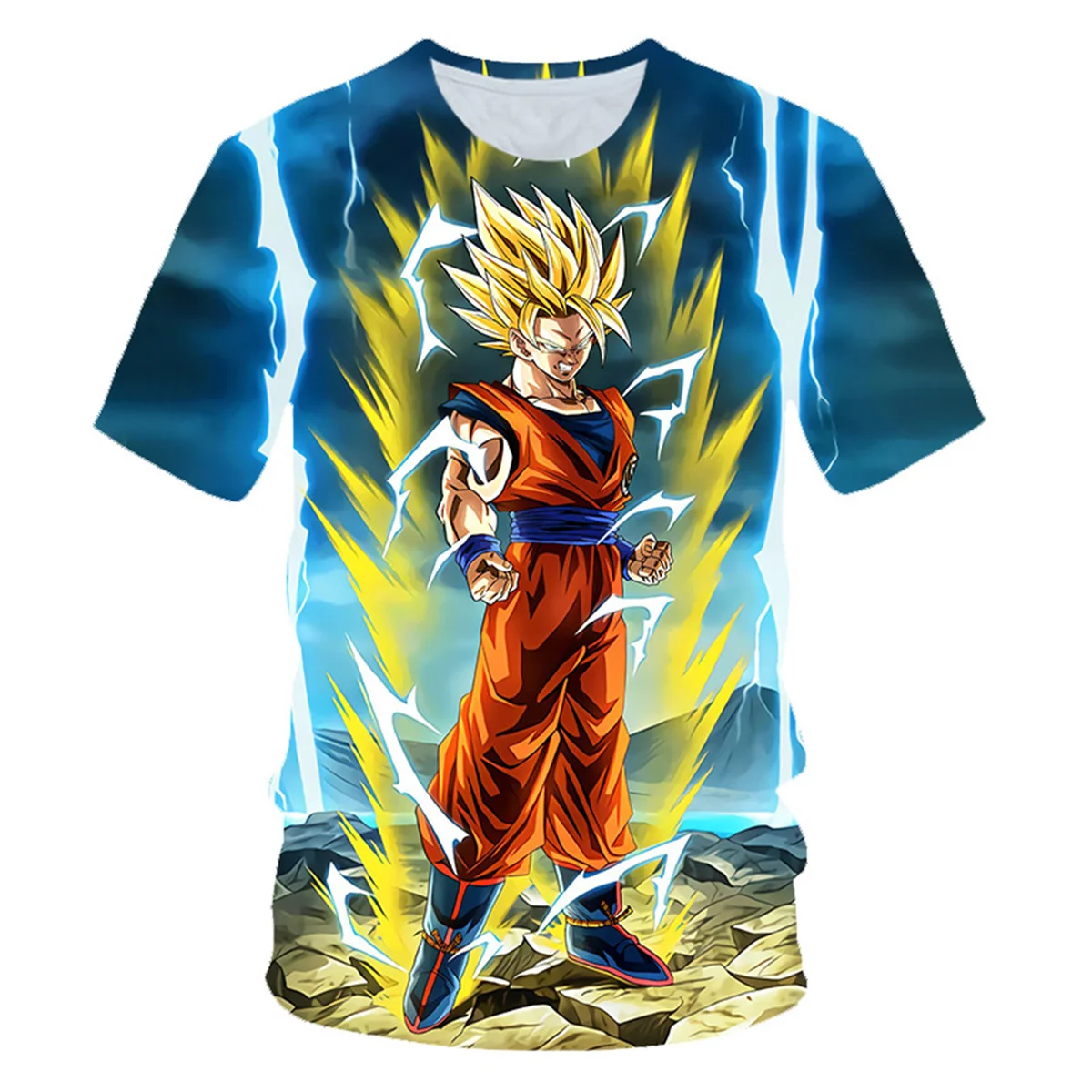 Dragon Ball T Shirt For Boys Print Children Boys Harajuku 3D T Shirt Summer Kids Short Sleeve Girls Tshirt Cartoon Baby T-Shirts