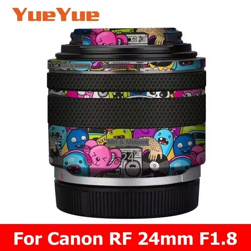 RF 24 1.8 Decal Skin Vinyl Wrap Film Lens Body Protective Sticker Coat For Canon RF 24mm F1.8 STM RF24mmF1.8 RF24 RF24MM