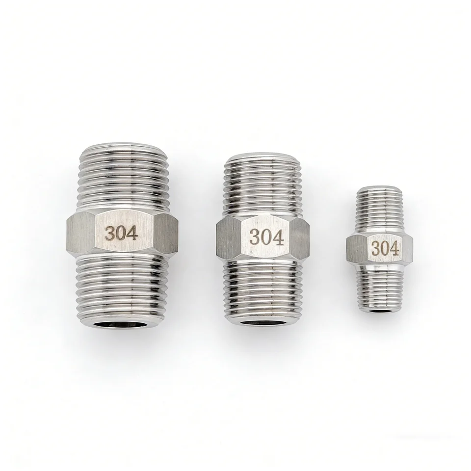 1 Stück M5-M20 & 1/8-3/4 Zoll BSP Gewinde-Fitting – Edelstahl Hochdruck-Rohrverschraubung, Weiblich Auf Männlich (M14x1,5 Female Auf BSP 3/8 Male)
