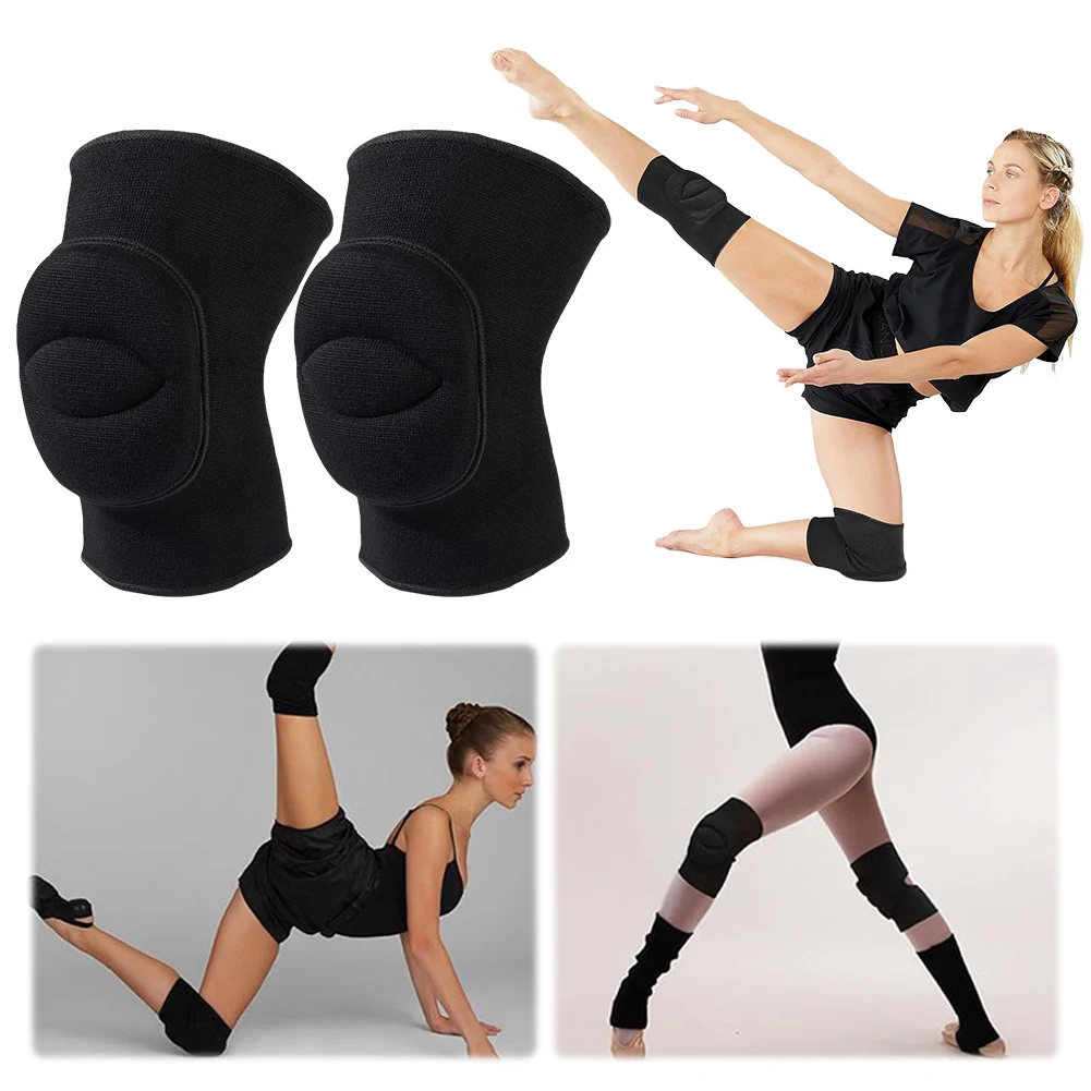 1 Pair Wrestling Knee Brace Breathable Knee Compression Sleeve Multi-Function Soft Knee Pads Non Slip for Volleyball Football