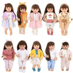 New Dolls Outfit Wear For 22 Inch Baby Reborn Doll 55cm Doll Clothes And Accessories