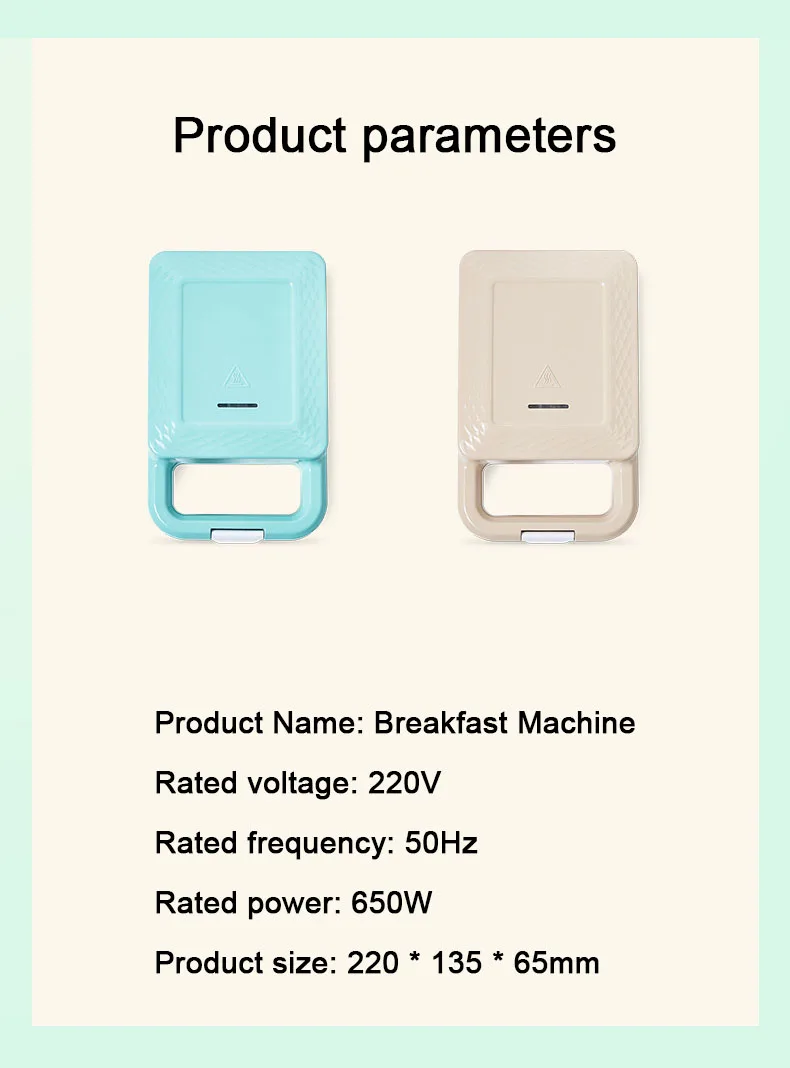 DMWD lampa wielofunkcyjna robot kuchenny gofry toster jajka gofry pączki Taiyaki urządzenie do robienia śniadania wymienne talerze 220V