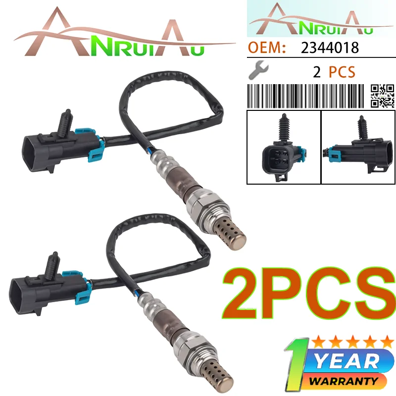 

2Pcs Upstream Downstream Oxygen Sensor For Pontiac Trans Oldsmobile Silhouette GMC Yukon Chevrolet Tahoe Cadillac Seville