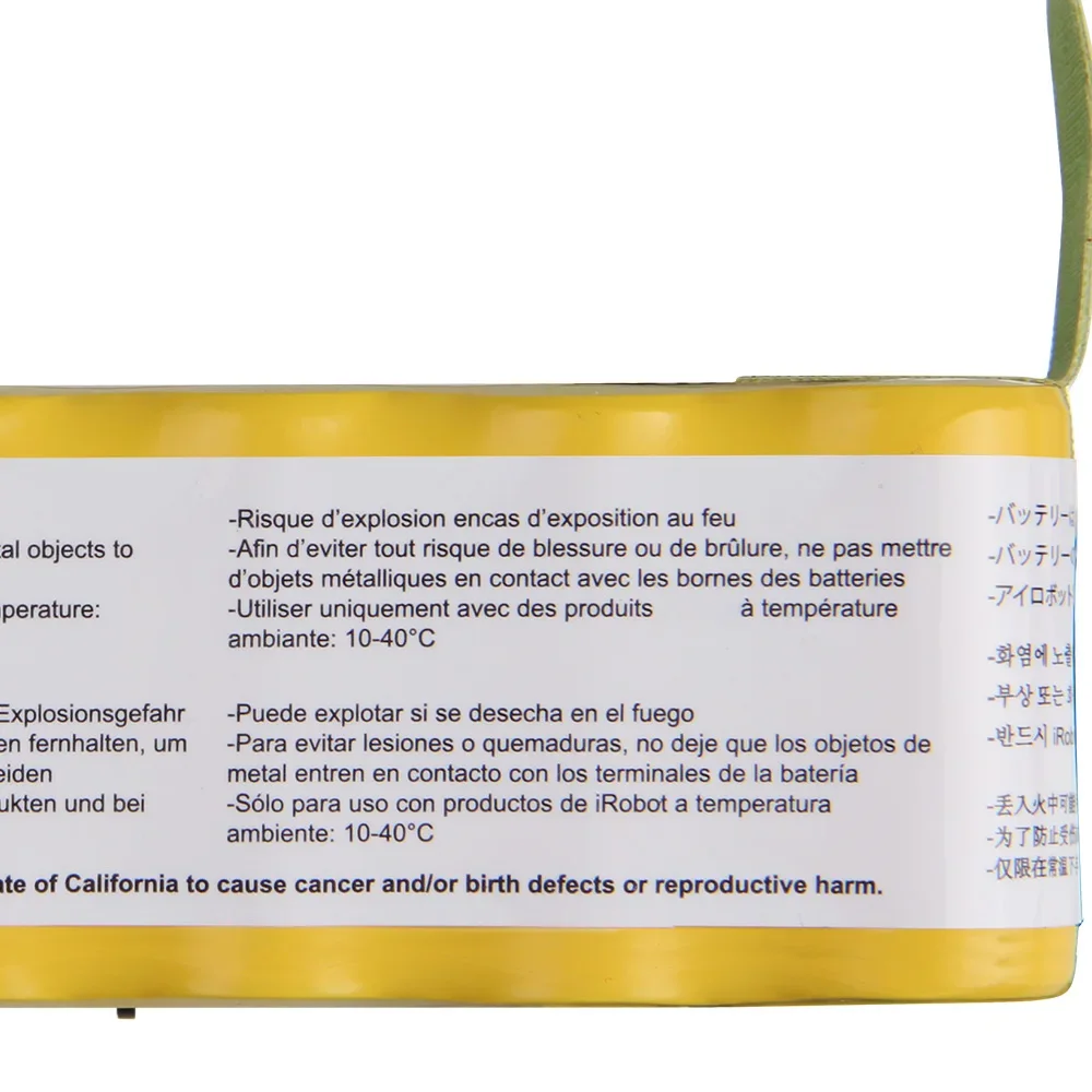 ل اي روبوت رومبا 528 500 600 700 770 800 885 980 760 785 530 560 650 سلسلة استبدال البطارية بطاريات عالية الجودة 3000mAh #4