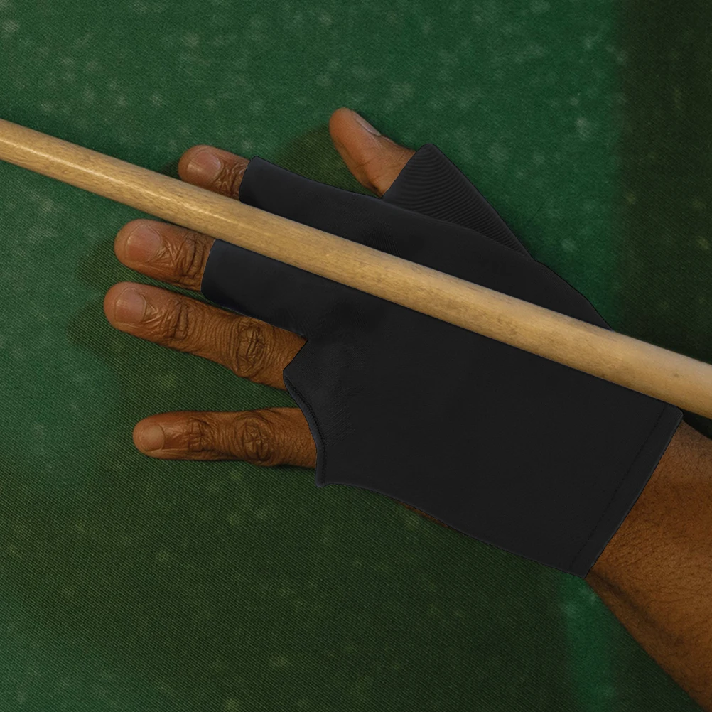 

2 Pcs Pool Gloves Left Hand Men Breathable Billiard Jin Comfortable Billiards