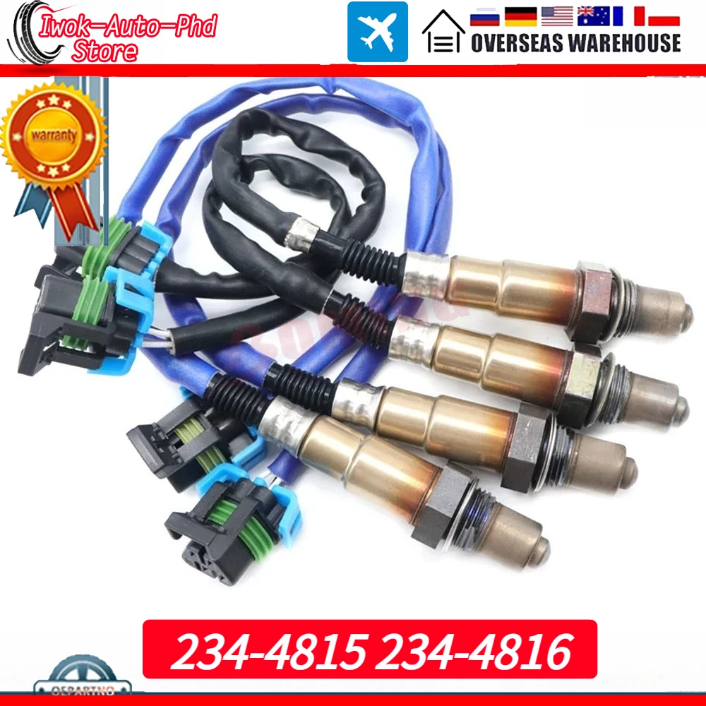 

NEW Car Upstream&Downstream Lambda O2 Oxygen Sensor For Buick Enclave Chevrolet Traverse GMC Acadia 2009-2011 34-4815 234-4816