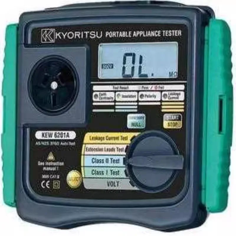 KYORITSU 6201A KEW6201A with Leakage current test + Earth bond test at 10A