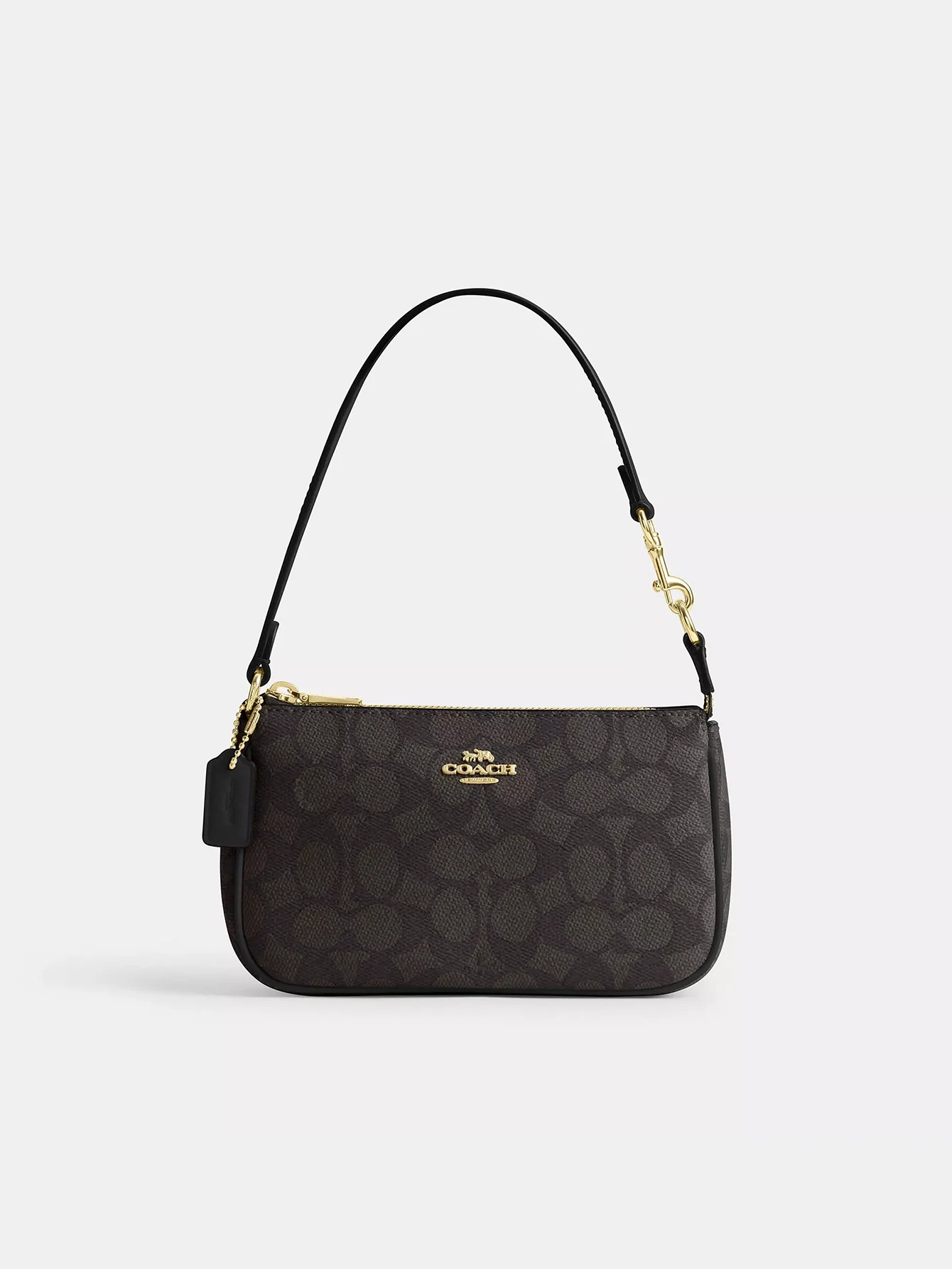 

Coach Nolita 19 In Blocked Signature Canvas Women Clutch Bag With Metal Logo Shoulder Bag CW426