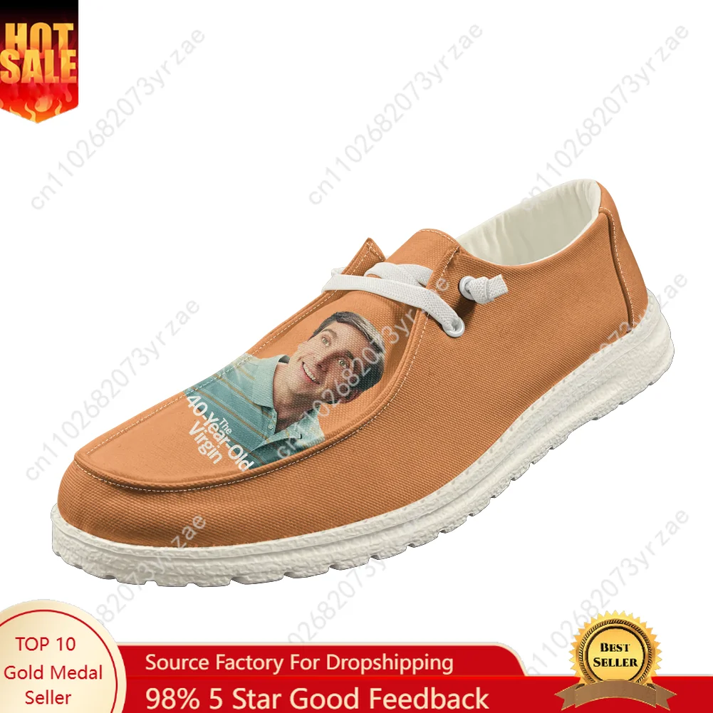 

The 40 Year Old Virgin Casual Shoe Mens Womens Breathable Flat Footwear Indoor Outdoor Lightweight Fashion Pattern Custom Shoes