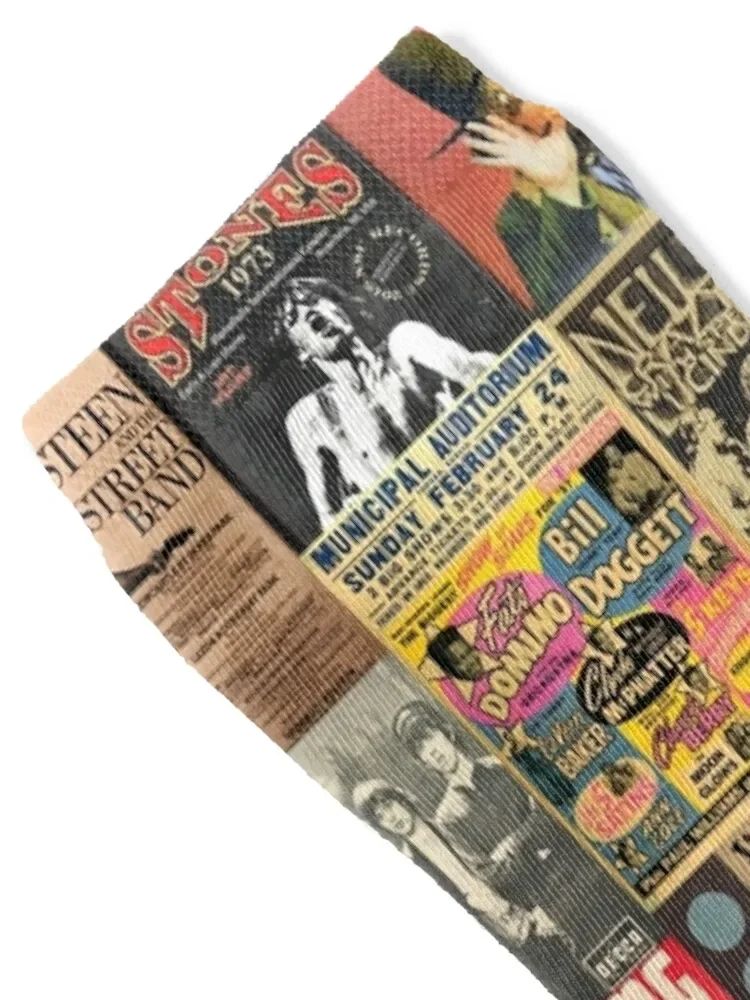 Rock n' roll stories Socks christmas gift hockey anti-slip sheer Women's Socks Men's