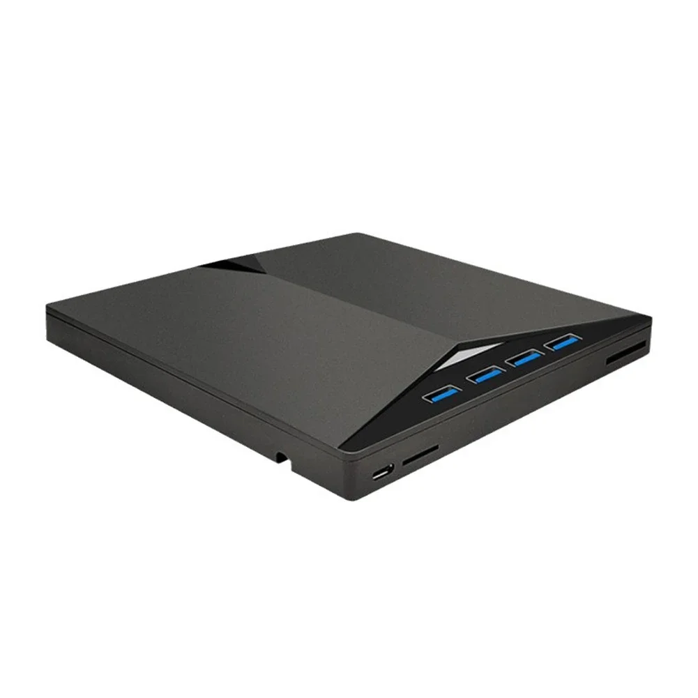 External CD DVD Drive USB 3.0 Laptop Portable Burner Writer Reader TF Ports Optical Drive CD DVD ROM Writer For Tablets PC