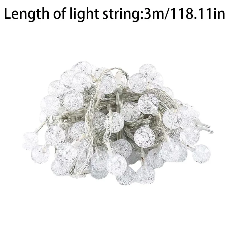 LED Light String – PVC Material, Christmas Decoration, Outdoor Camping Tent Canopy Light, Long Battery Life, Waterproof & Energy 6