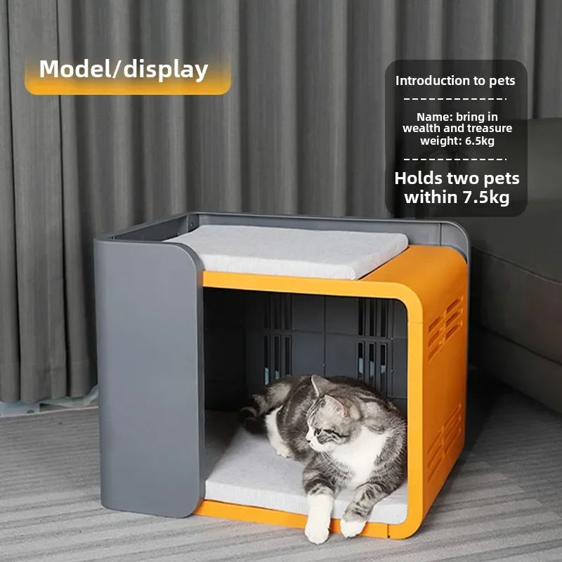 Bunk Cat Bed Cat House Nest Mat Semi-closed Sense of Security Cat Products All-season Universal Seal Pet Bed Dog Bed