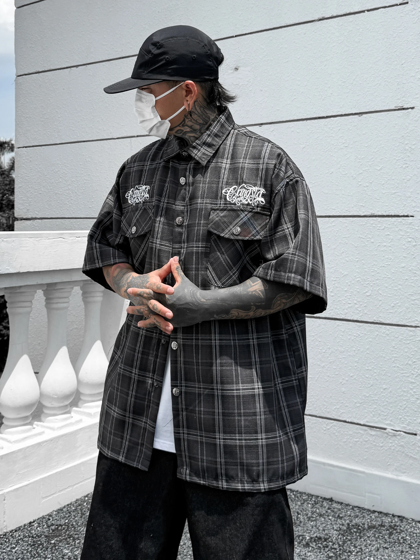 

Мужская повседневная свободная футболка в стиле хип-хоп, уличная мода, летняя, брендовая, трендовая, в стиле хай-стрит, артистичная, в американском ретро-стиле