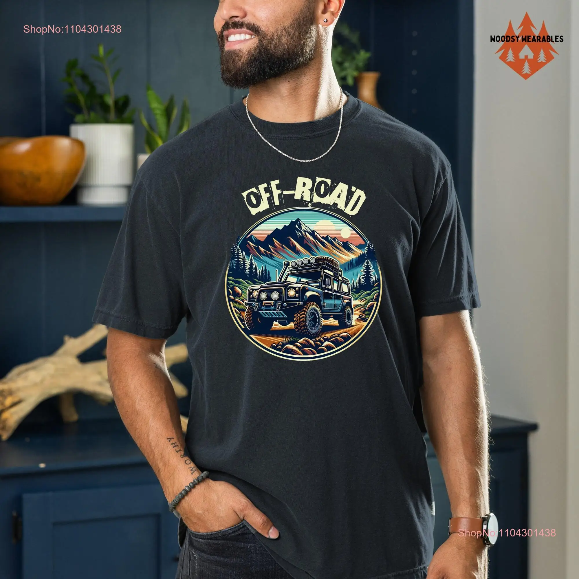 Off Road Overland Mountain Adventure T Shirt Vehicle Comfort Colors long or short sleeves